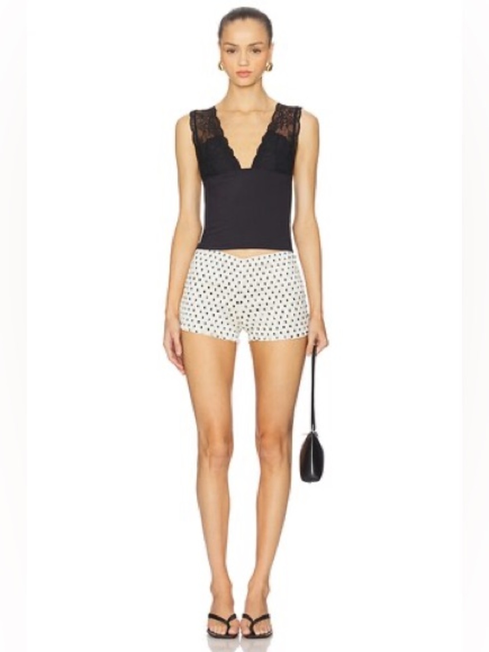 Free People 
Power Play Cami in Black